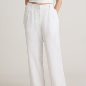 Quince Women's White Trousers